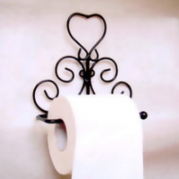 衛浴新貴-鐵藝紙巾架